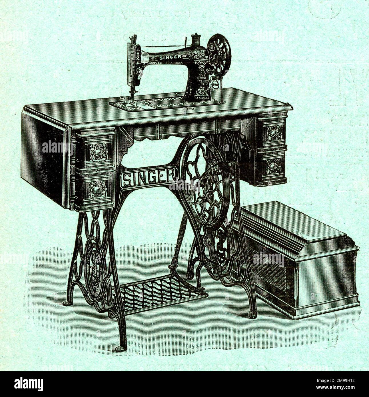 Singer sewing machine Stock Photo Alamy