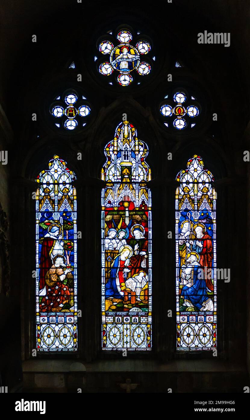 Romsey Abbey in Hampshire Stock Photo Alamy