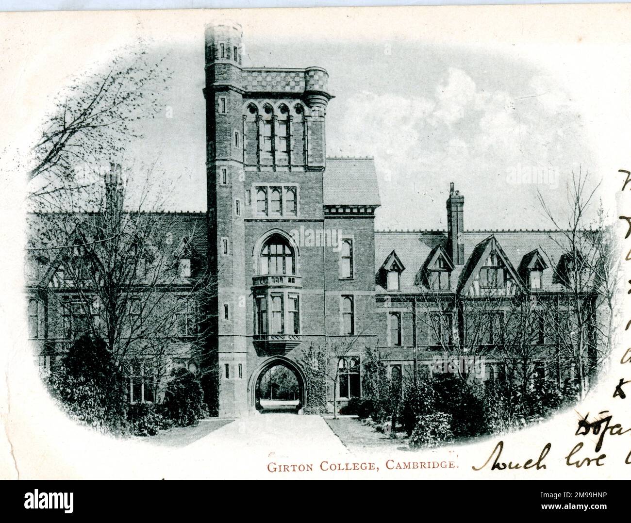 Girton College, Cambridge. Stock Photo
