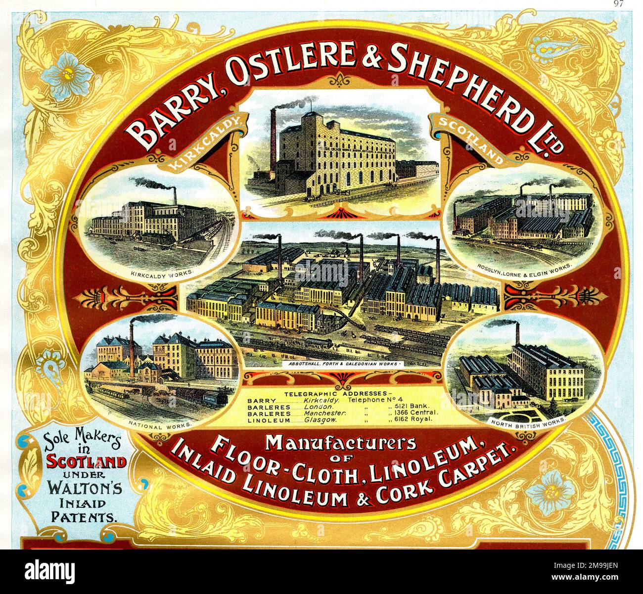 Kirkcaldy linoleum hires stock photography and images Alamy