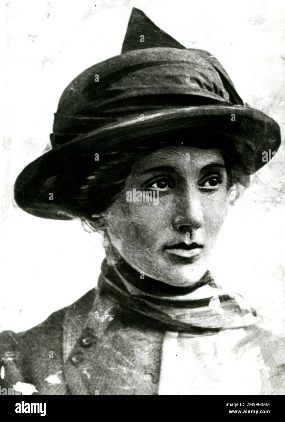Alice Reavil (or Reid), one of the bigamous wives of the Brides in the Bath murderer, George Joseph Smith (they married in September 1914). Fortunately she was not one of his murder victims. Stock Photo