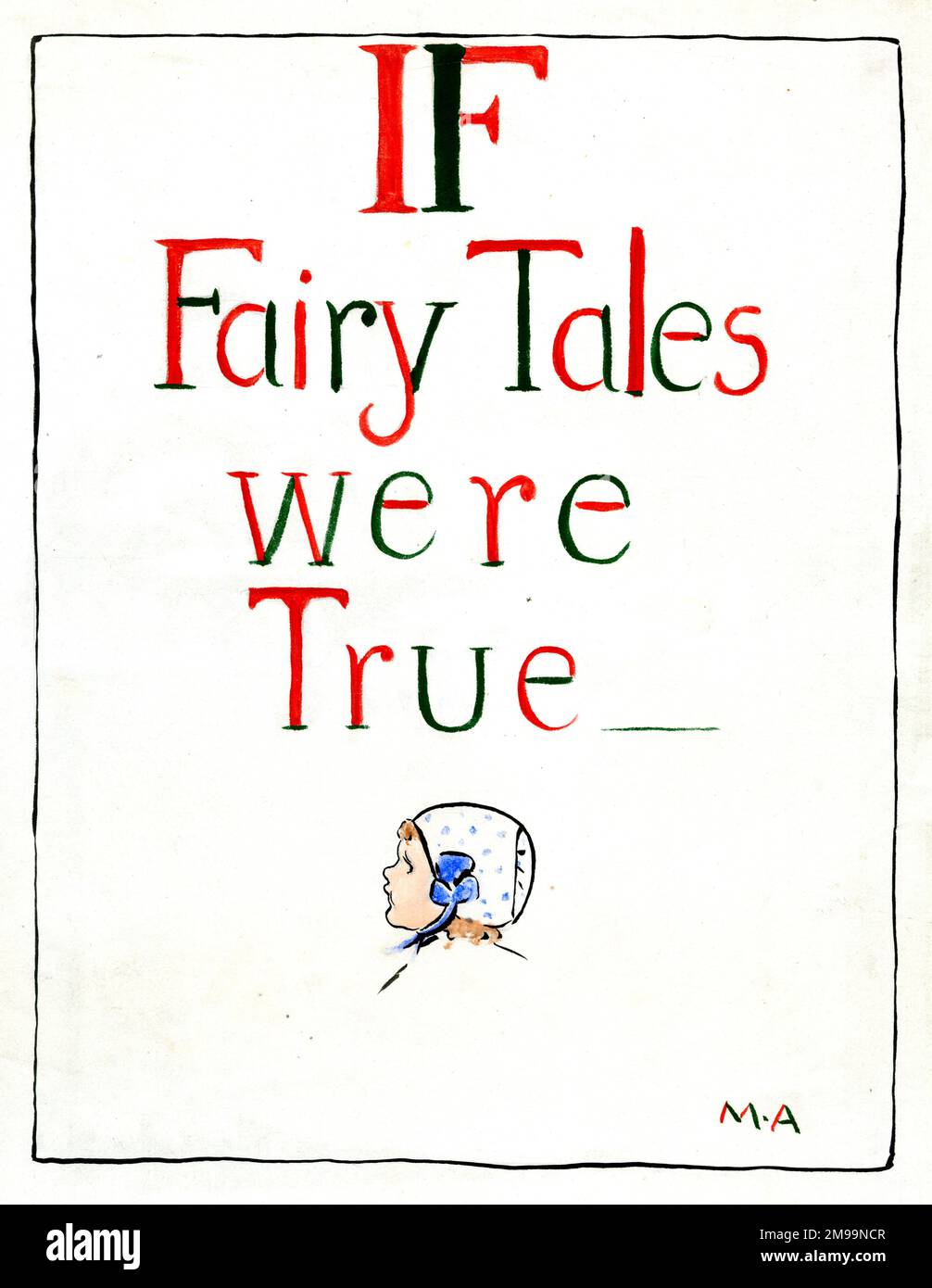 If Fairy Tales were True, by Minnie Asprey.   (1 of 7) Stock Photo