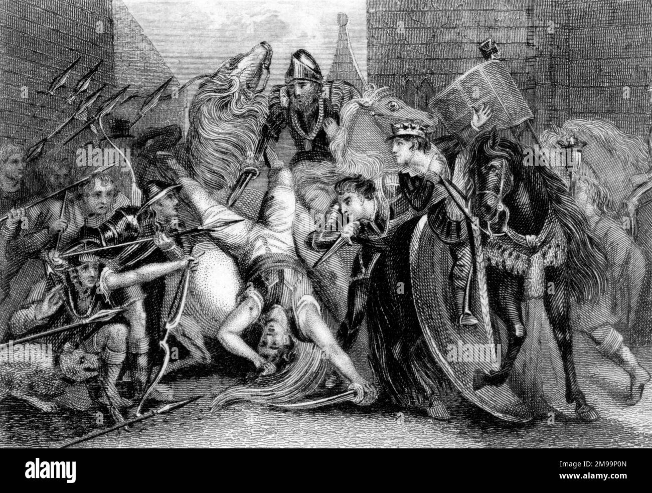 Wat tyler death Black and White Stock Photos & Images Alamy