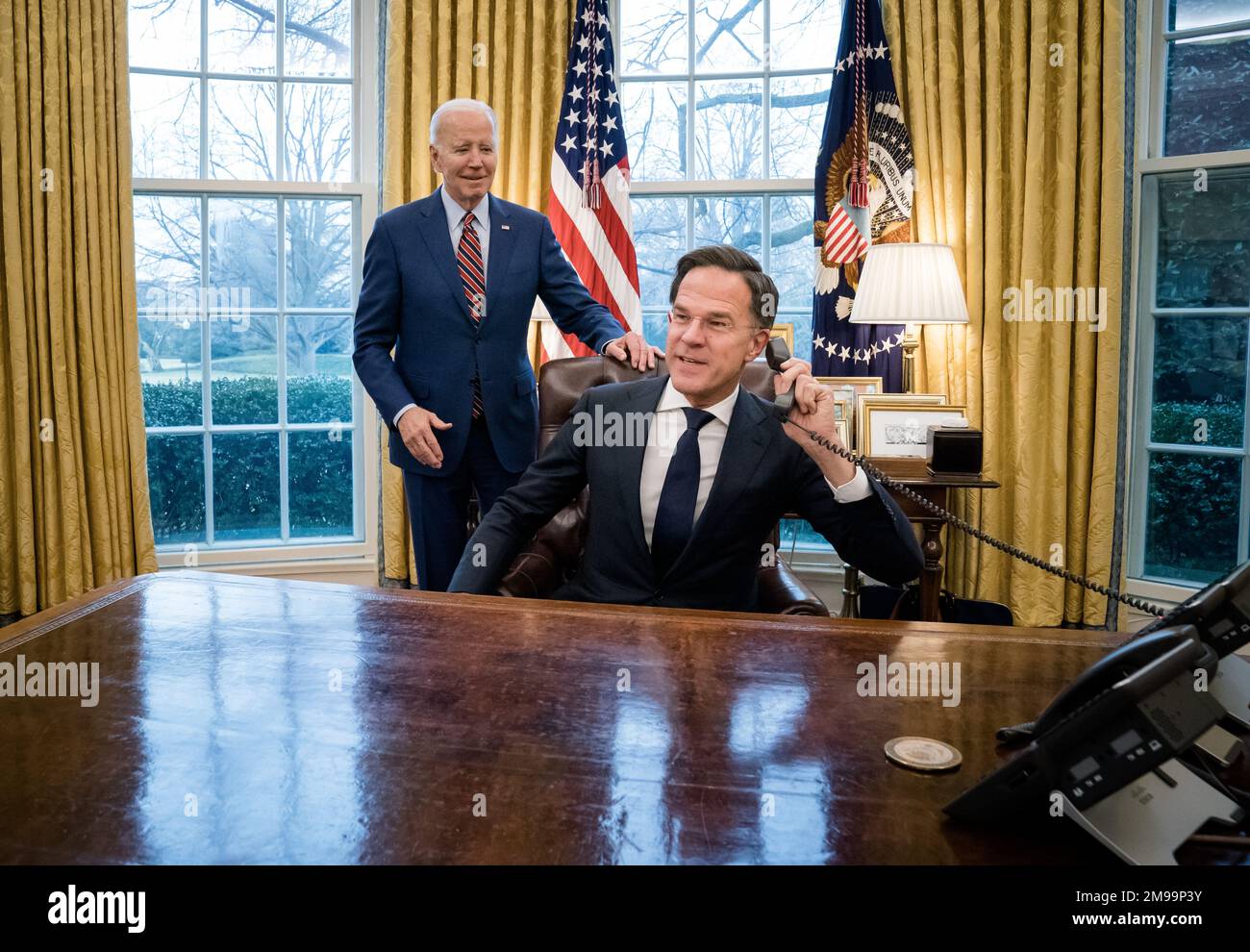 Mark Rutte Office Mark rutte biden hi-res stock photography and images - Alamy