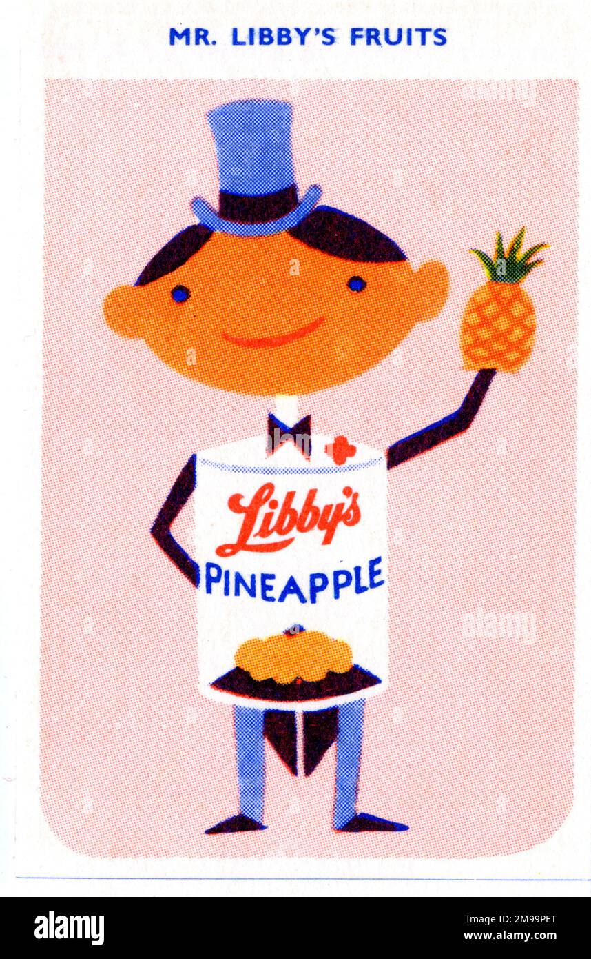 Libby s Happy Families Card Game Mr Libby s Fruits Pineapple Stock libby-s-happy-families-card-game-mr-libby-s-fruits-pineapple-stock