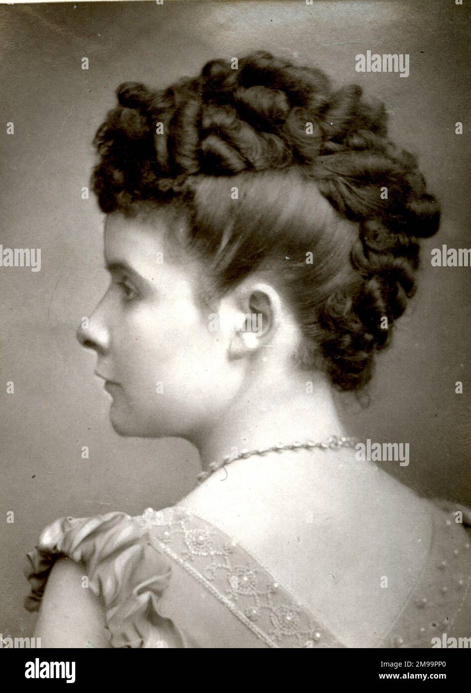 Unknown Victorian actress Stock Photo - Alamy