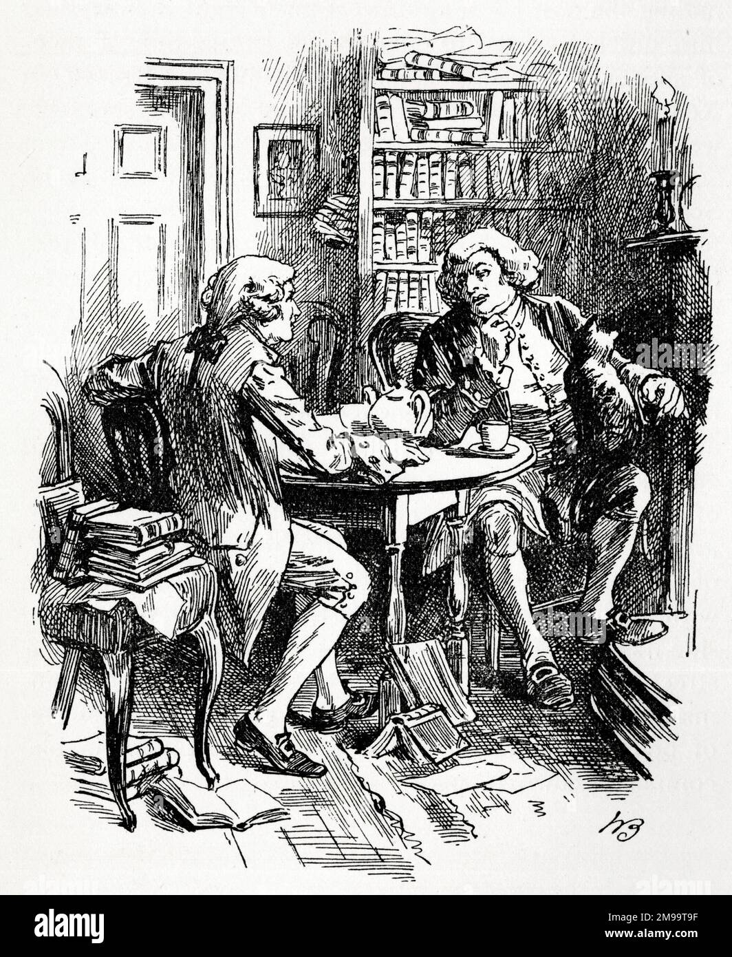 Dr johnson boswell in fleet hires stock photography and images Alamy