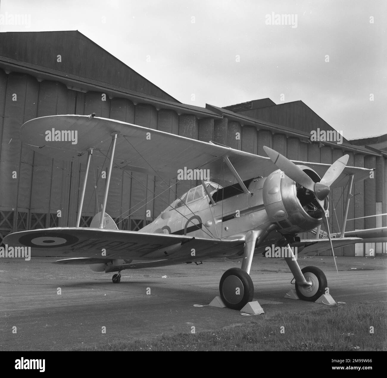 Gloster Gladiator - K8042, later preserved at the Royal Air force