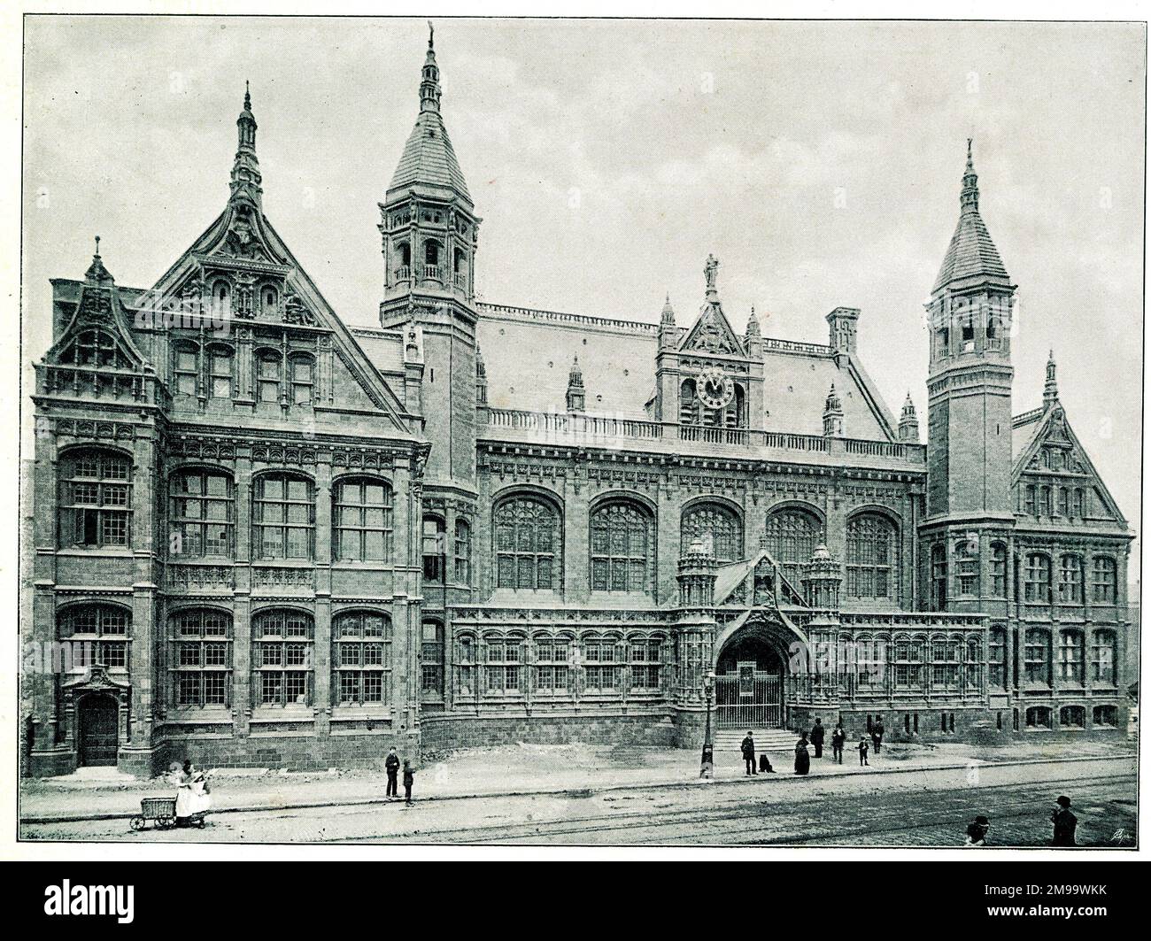 The Victorian Law Courts, Birmingham. Stock Photo