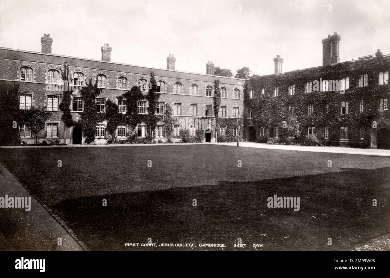 First Court, Jesus College, Cambridge. Stock Photo