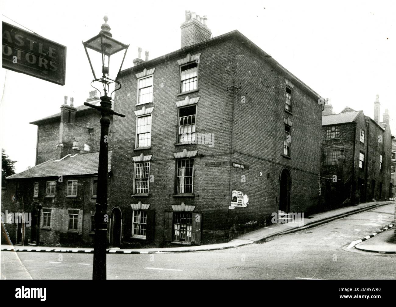 Standard Hill, West and North, Nottingham, with the Nurses' Home in the