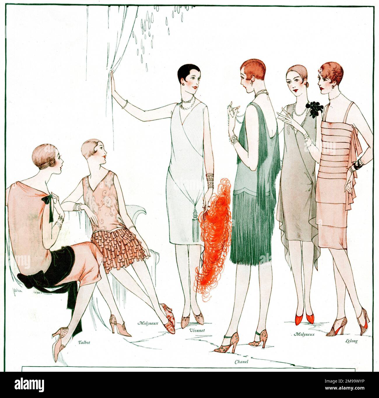 Womens fashion 1920s hi-res stock photography and images - Alamy