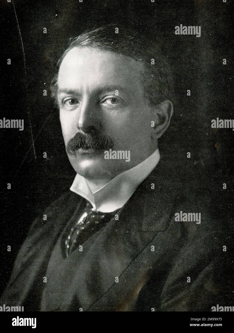 David Lloyd George, Chancellor of the Exchequer, Liberal Party. Stock Photo