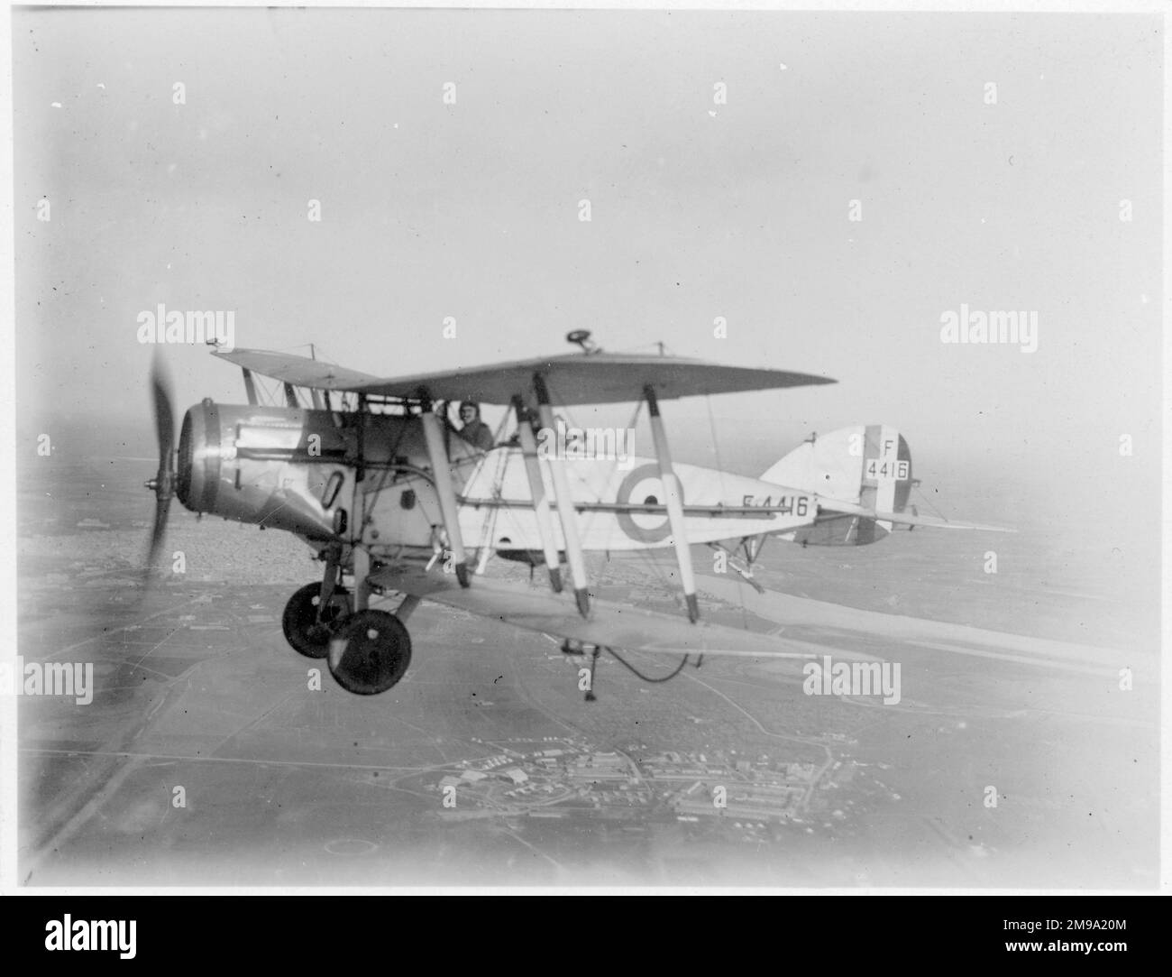 Royal Air Force Bristol F.2B F4416, somewhere in the Middle East Stock Photo