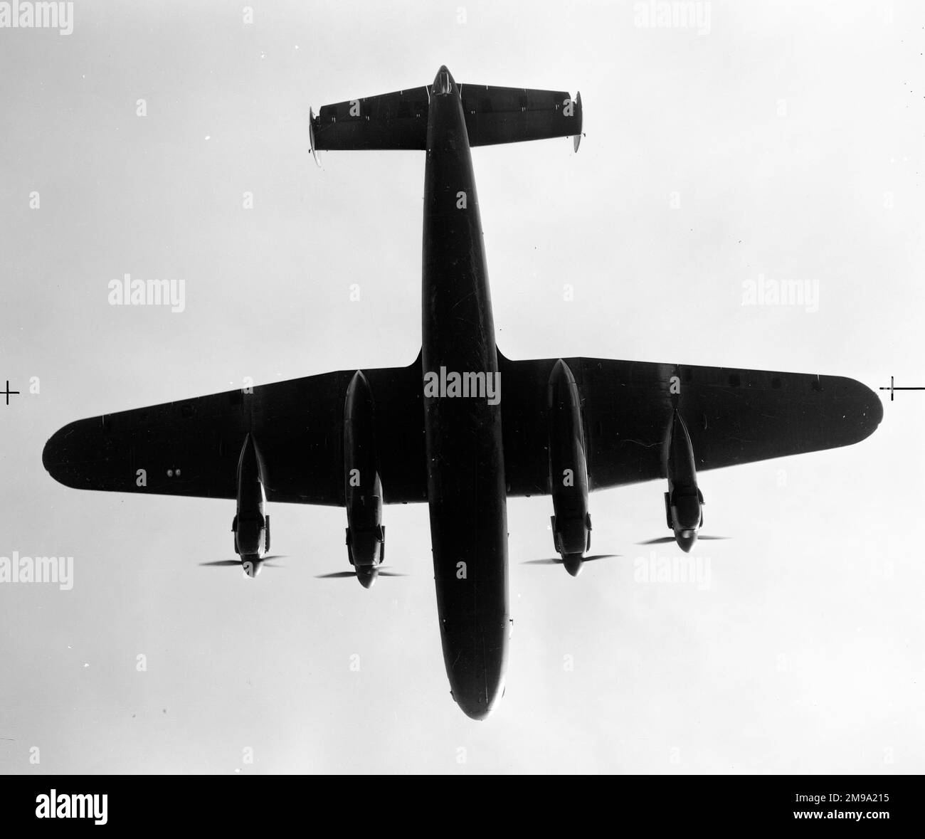 Avro York C.1 LV633 Ascalon The personal transport of Winston Churchill 1943-1944, until replaced by a Douglas C-54. Stock Photo
