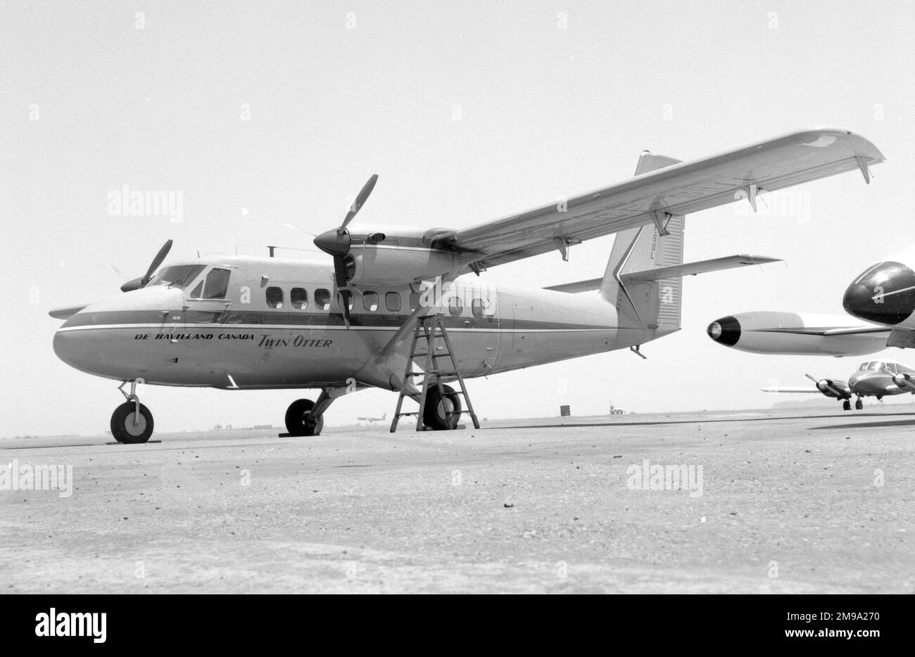 de Havilland DHC-6 Twin Otter series 100 CF-SUL. The third Production series 100 aircraft, later sold in the Unites states, to N4901 for Northern Consolidated. Stock Photo