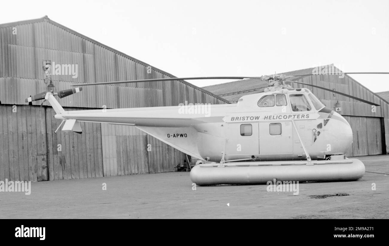 Bristow Helicopters Westland WS-55 series 1 Whirlwind G-APWO