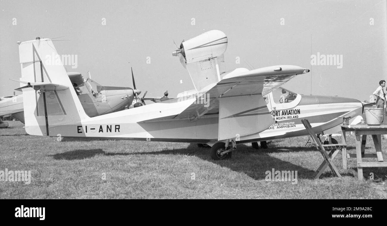 Lake LA-4 Buccaneer EI-ANR Stock Photo