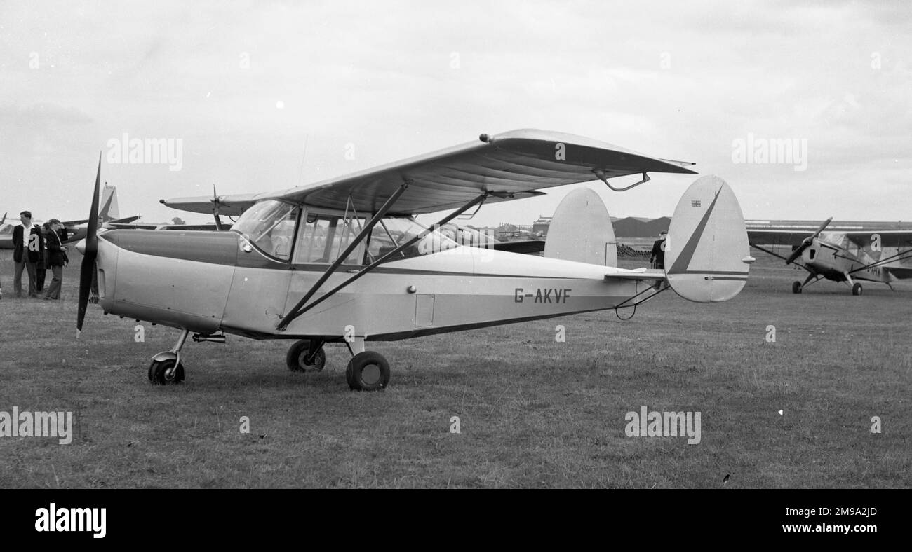 Chrislea CH.3 Super Ace series 2 G-AKVF (msn114), first registered 8 March 1948. Sold in Pakistan as AP-ADT. Returned to UK register in November 1959. Stock Photo