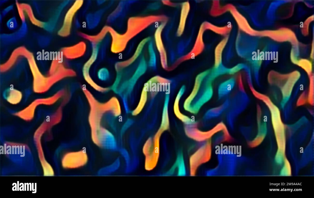 A Abstract artistic background with intertwined patterns Stock Photo