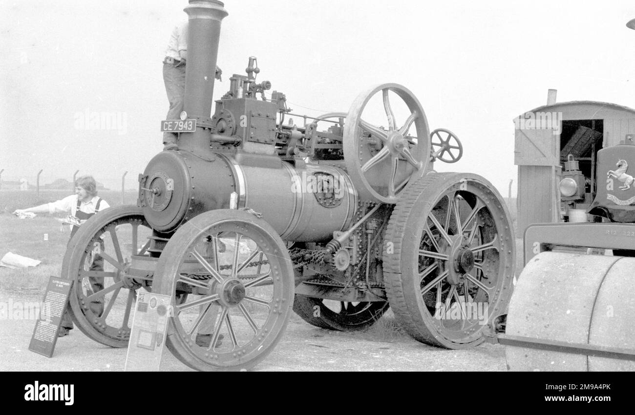 Clayton and Shuttleworth General Purpose Engine, regn. CE 7943, number: 46059, Lucy Ashton Stock Photo