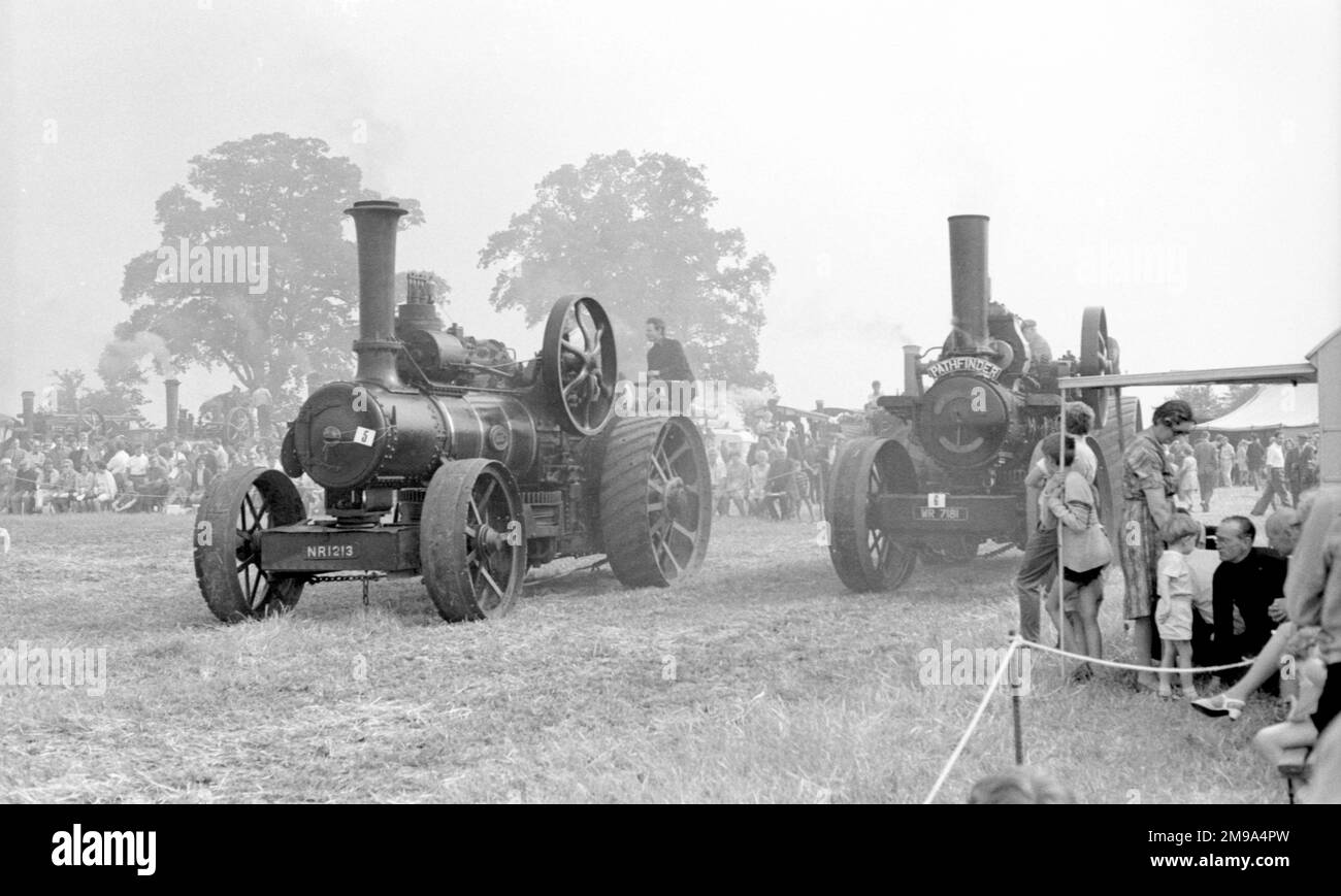 Fowler Ploughing Engine, regn. NR 1213, number 1642. Built in 1871 by