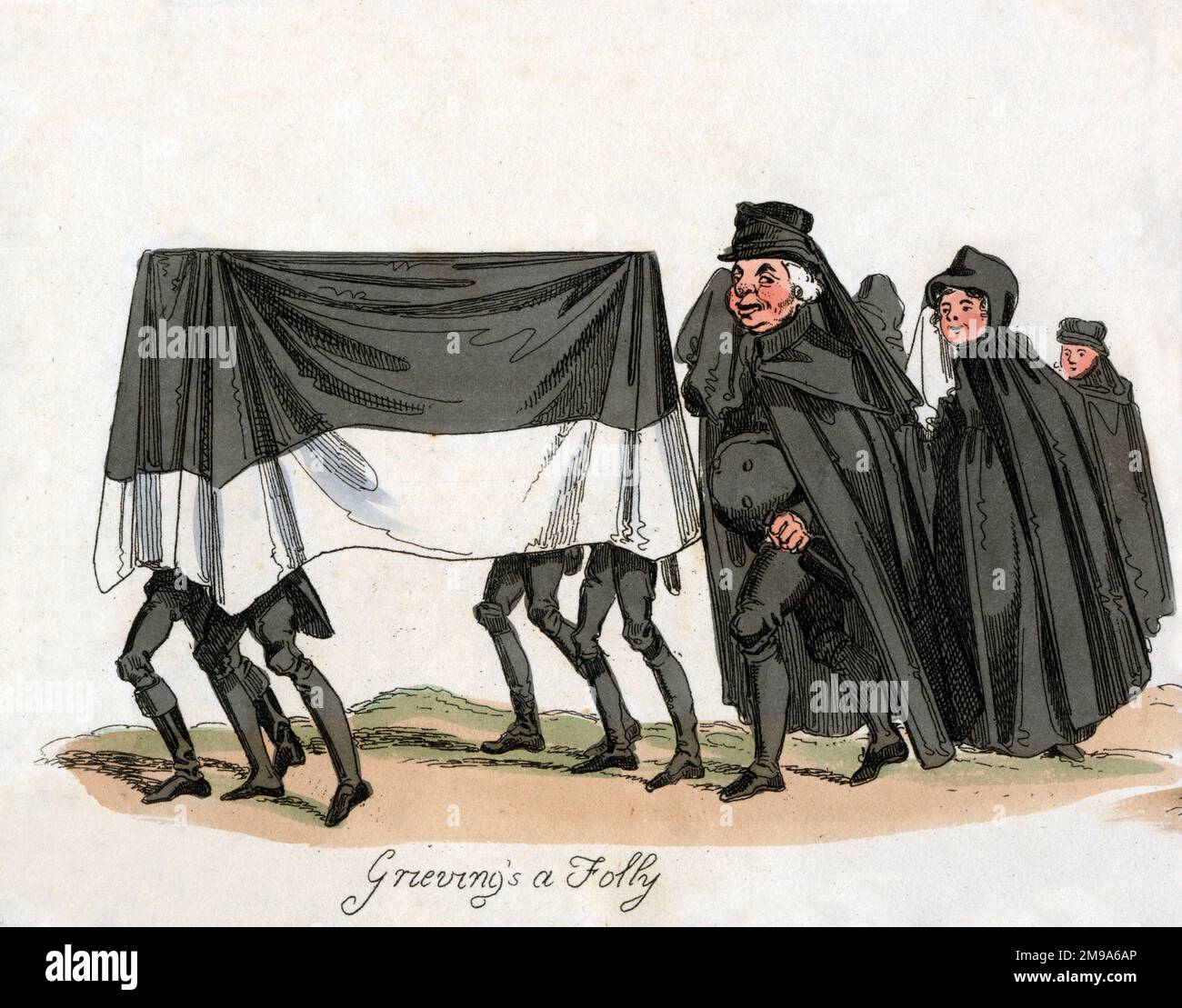 Funeral cartoon hi-res stock photography and images - Alamy