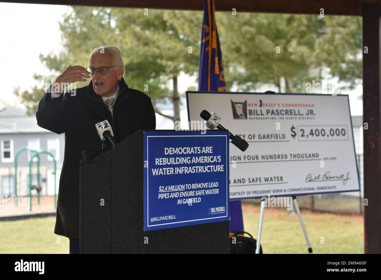 U.S. Congressman Bill Pascrell, Jr. announces a substantial federal