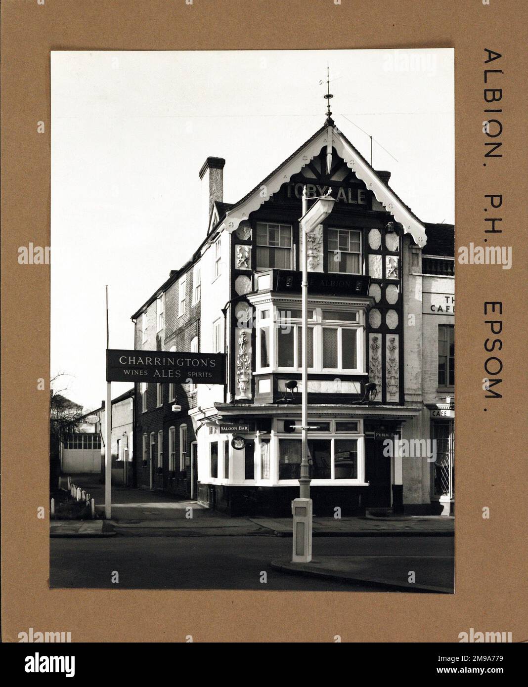Photograph of Albion PH, Epsom, Surrey. The main side of the print