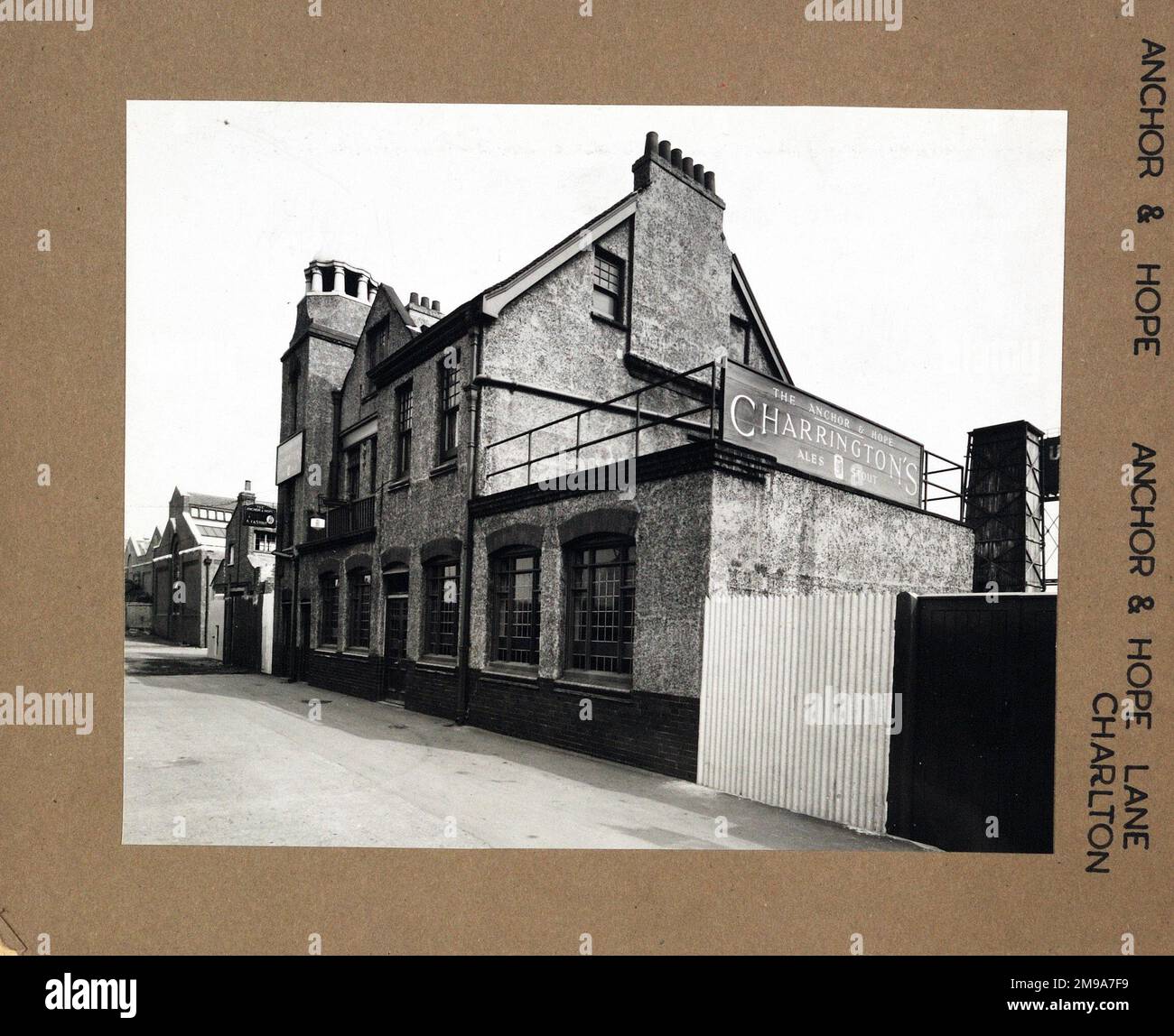 Photograph of Anchor & Hope PH, Charlton, London. The main side of the ...