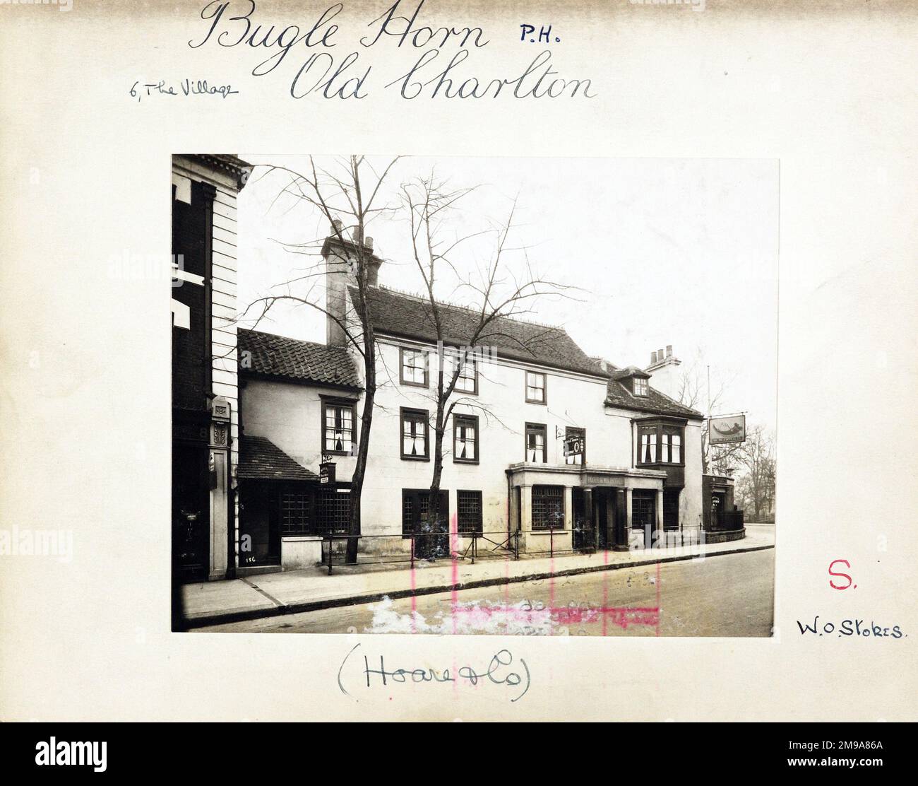 Photograph of Bugle Horn PH, Old Charlton, London. The main side of the