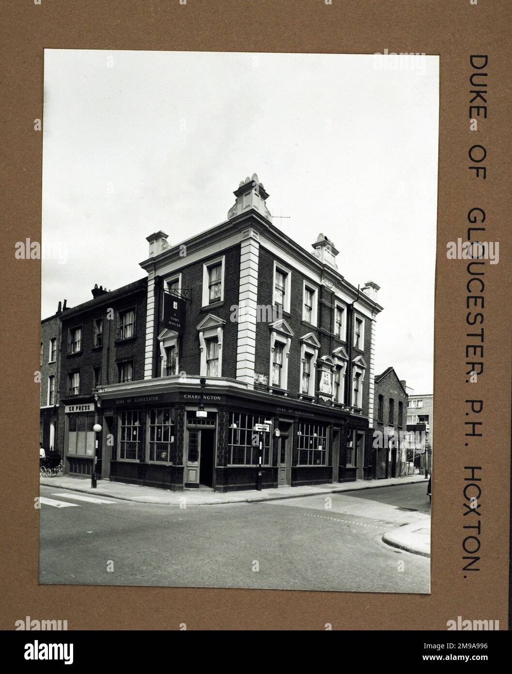 Photograph of Duke Of Gloucester PH, Hoxton, London. The main side of