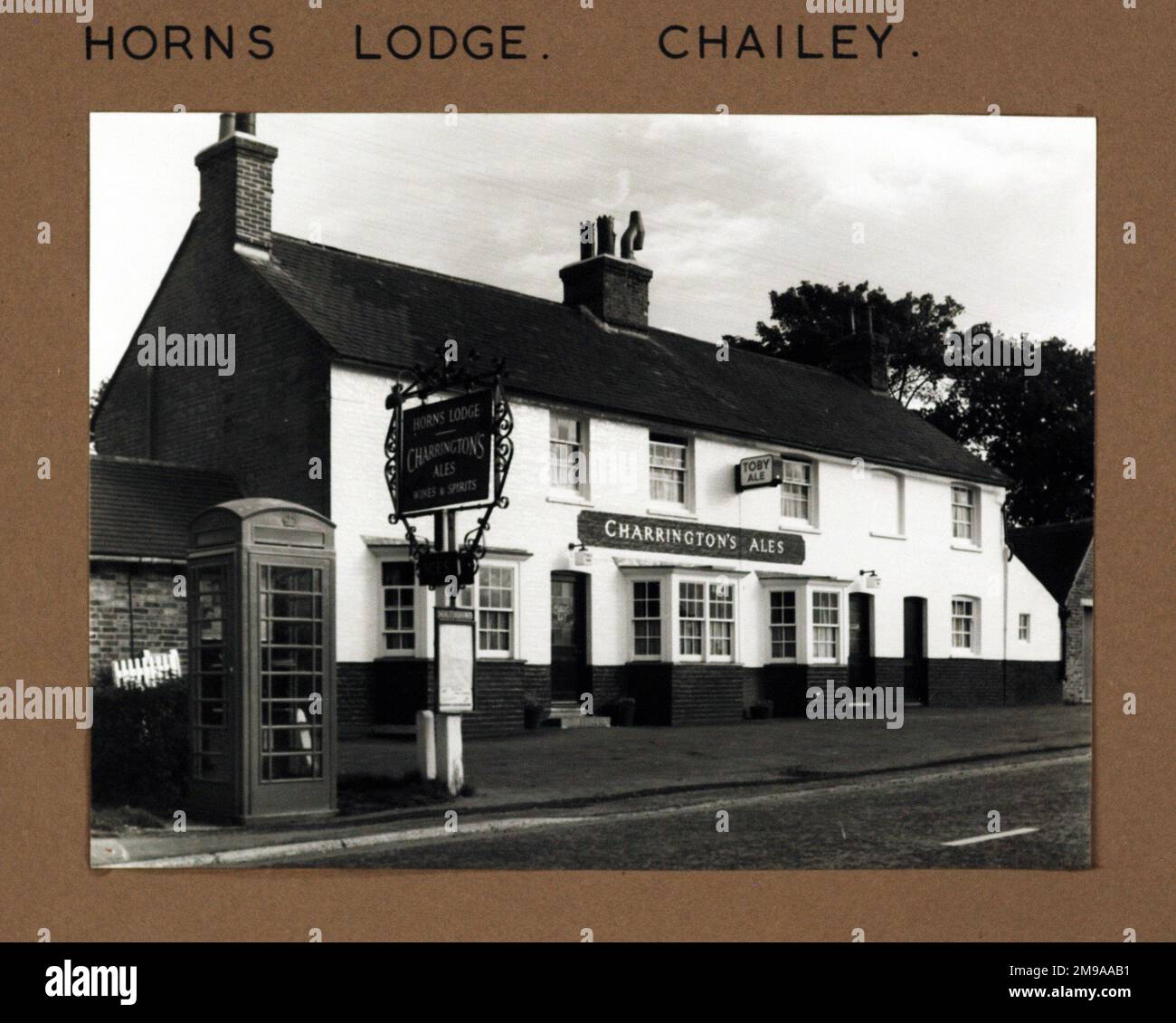 Photograph of Horns Lodge PH, Chailey, Sussex. The main side of the