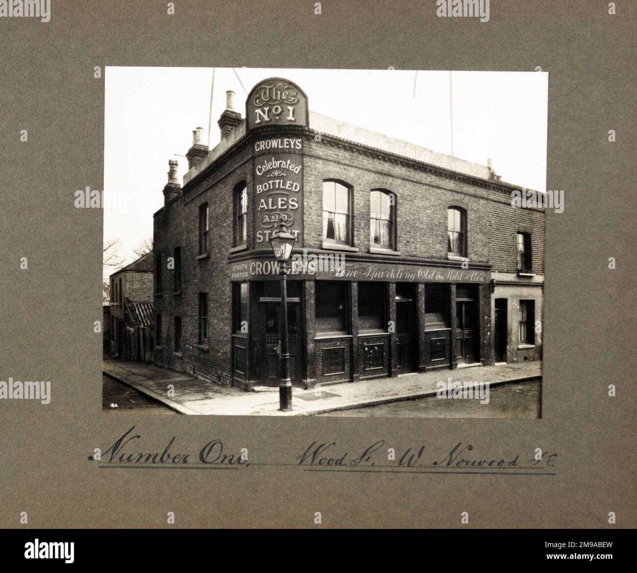 Photograph of Number 1 PH, West Norwood, London. The main side of the