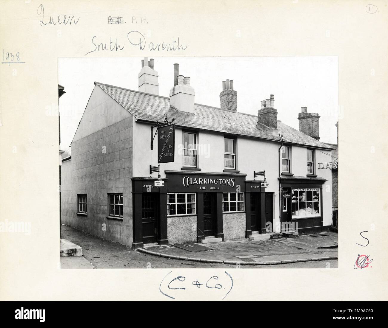 Photograph of Queen PH, Gravesend, Kent. The main side of the print
