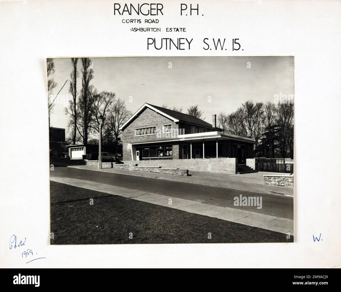 Photograph of Ranger PH, Putney, London. The main side of the print ...