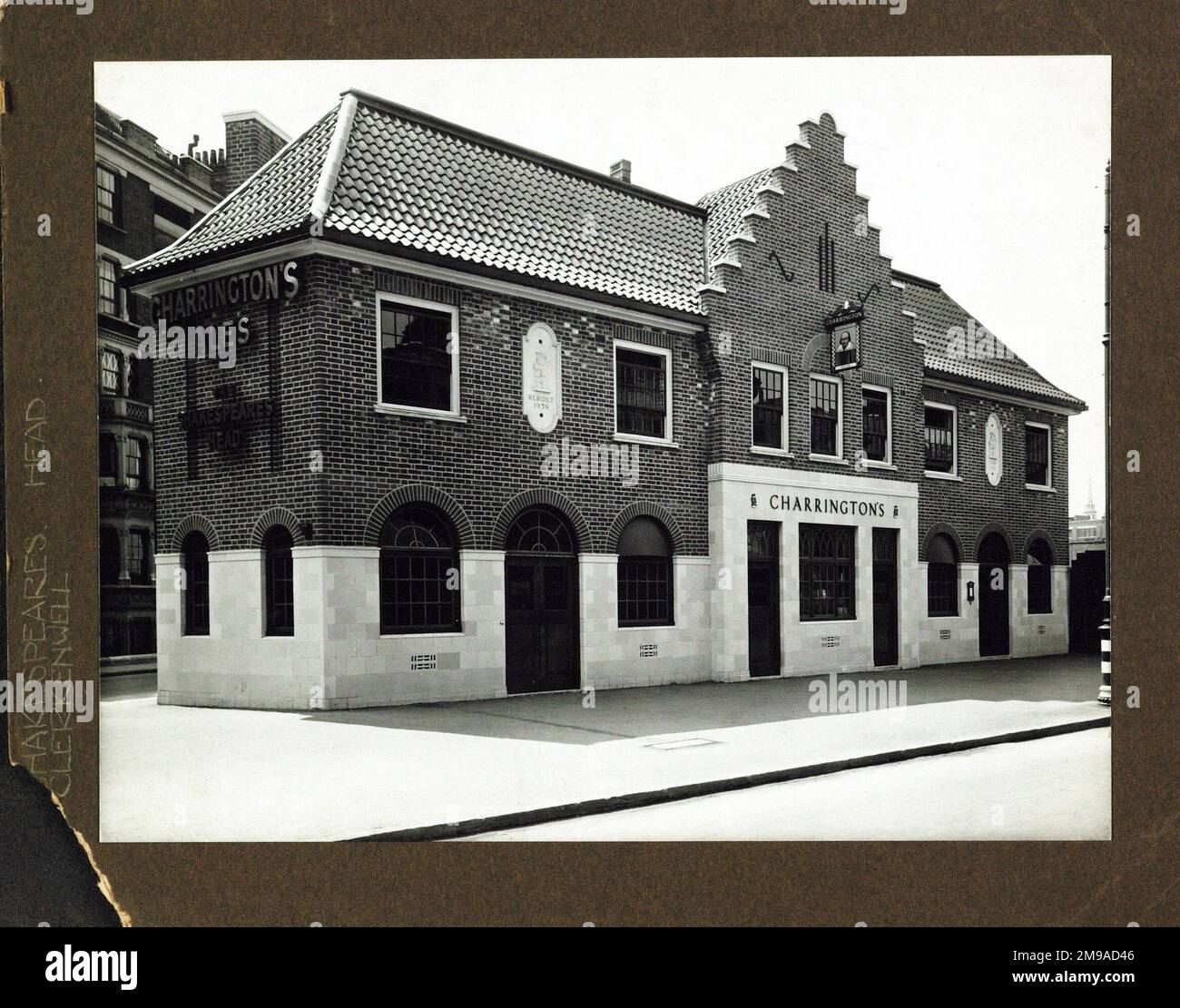 Shakespeares Head PH, Clerkenwell (New), London. The main side of the