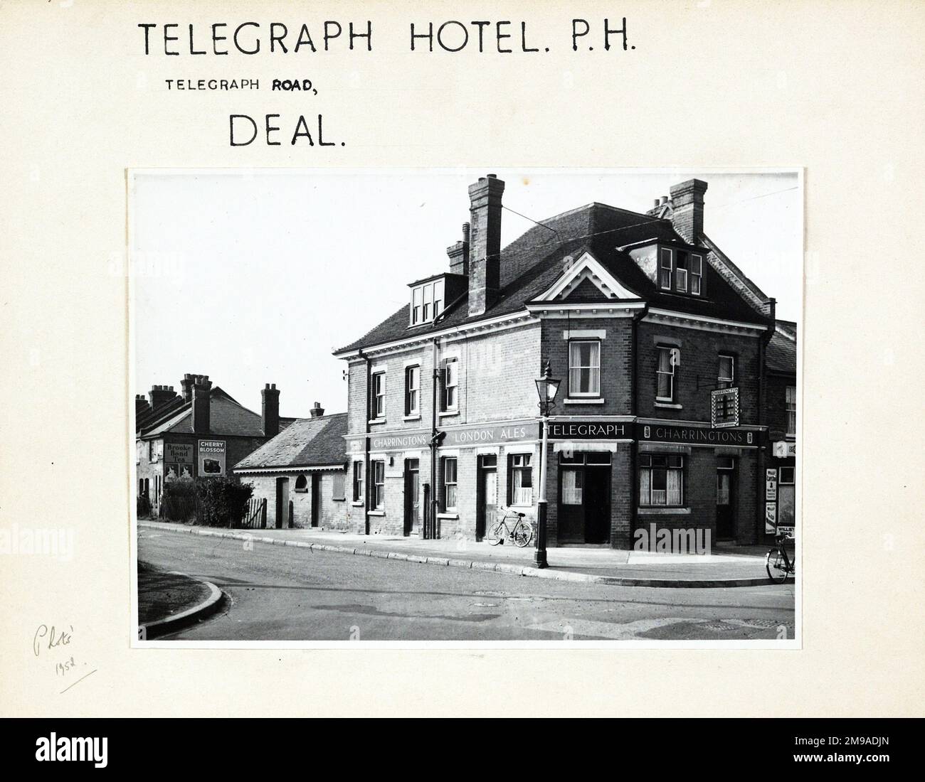 Photograph of Telegraph Hotel, Deal, Kent. The main side of the print