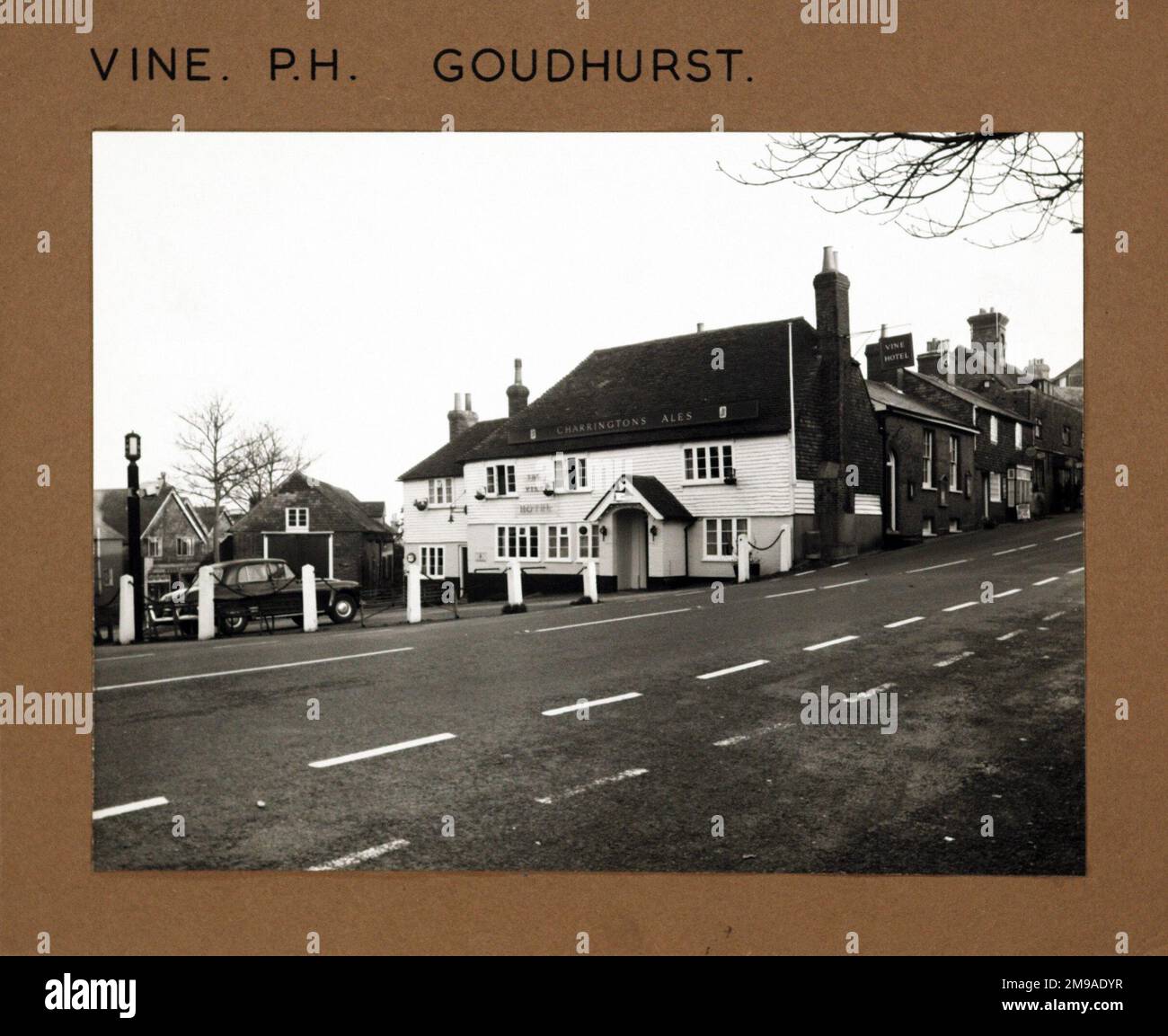 Photograph of Vine PH, Goudhurst, Kent. The main side of the print (shown here) depicts Right