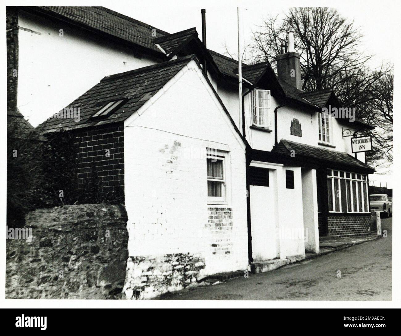 Photograph of Whitchurch Inn, Tavistock, Devon. The main side of the
