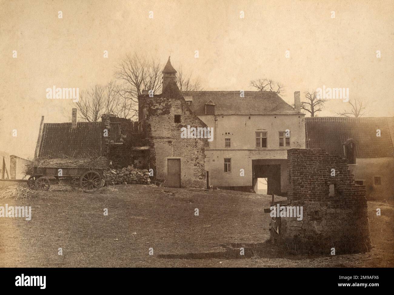 The Farm at Hougoumont, Waterloo Battlefield, Belgium Stock Photo Alamy