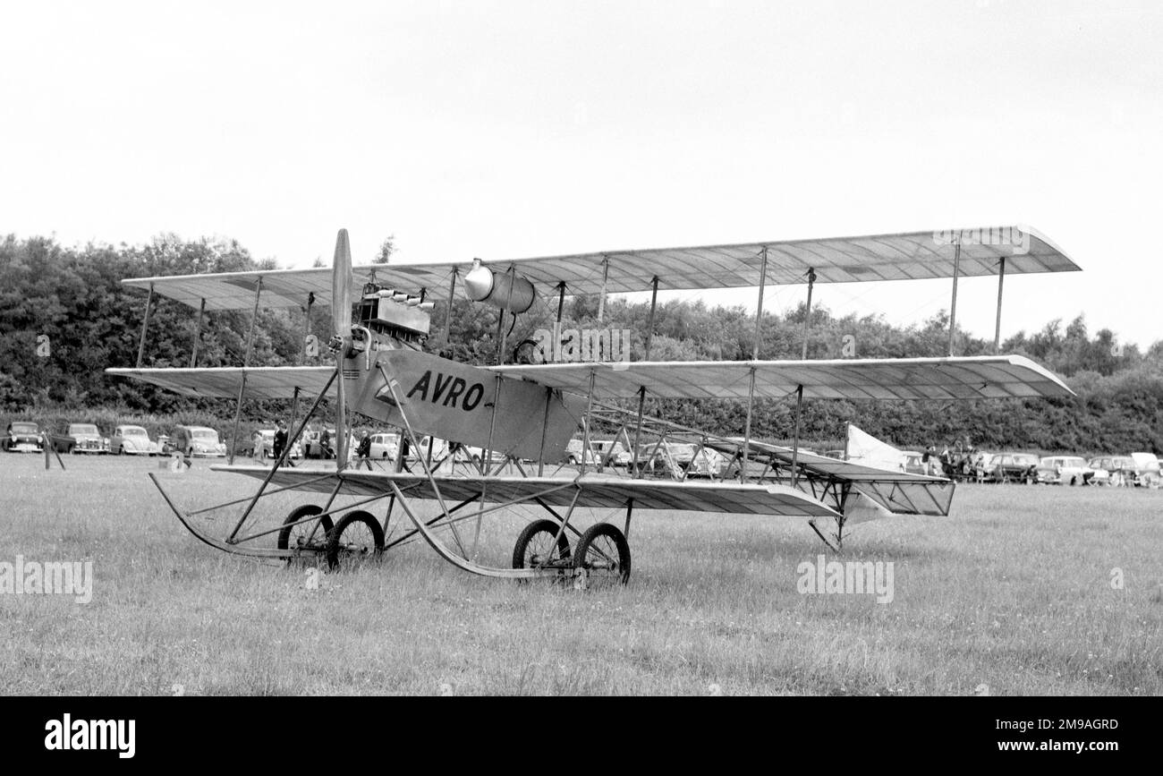 Avro Triplane IV replica GARSG, of the Shuttleworth Trust at Old