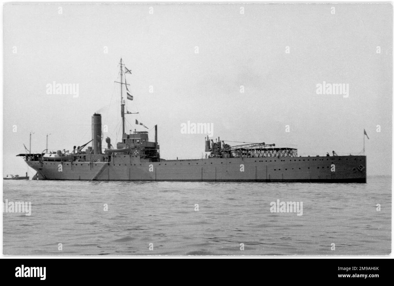 HMS Pegasus (ex HMS Ark Royal) at A Spithead re in 1938. HMS Pegasus ...