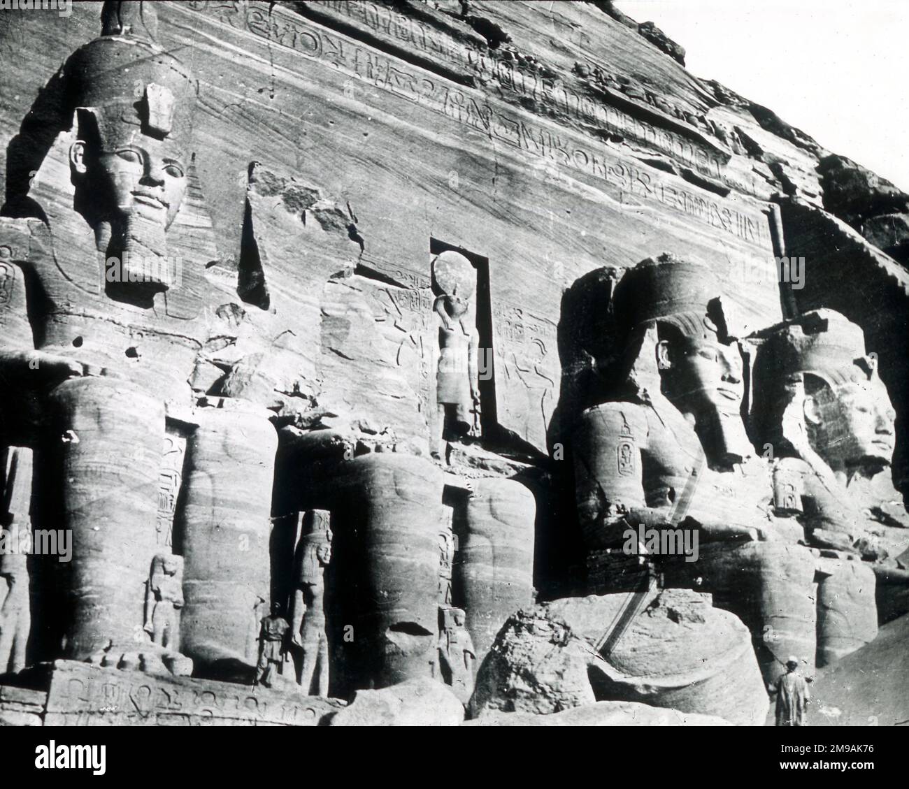 Abu Simbel Temple, Egypt. Stock Photo