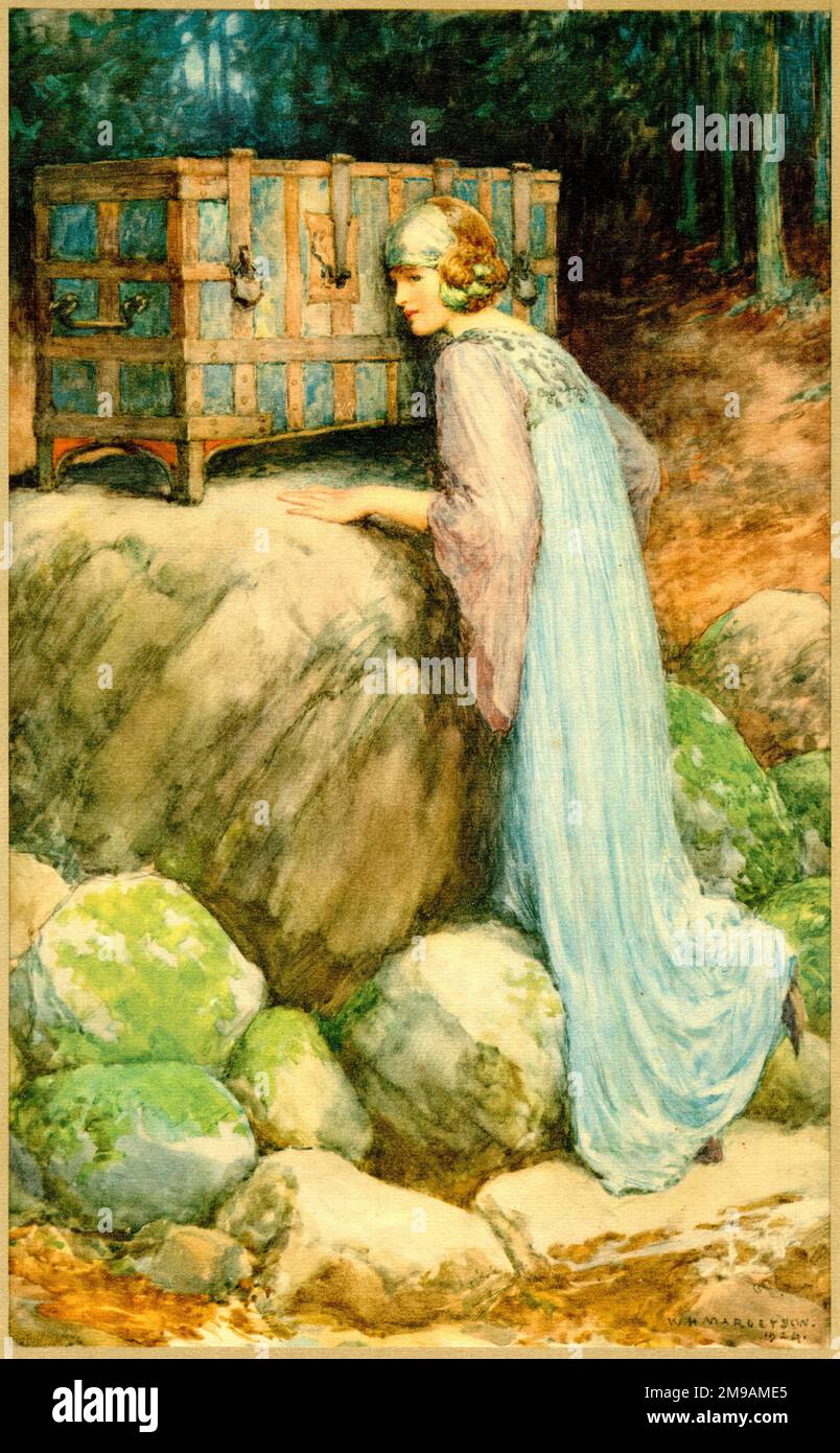 The Iron Chest Stock Photo Alamy