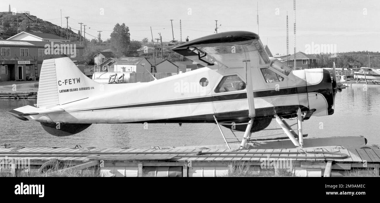 de Havilland Canada DHC2 Beaver CFEYW (msn 475), of Latham Island Airways Stock Photo Alamy