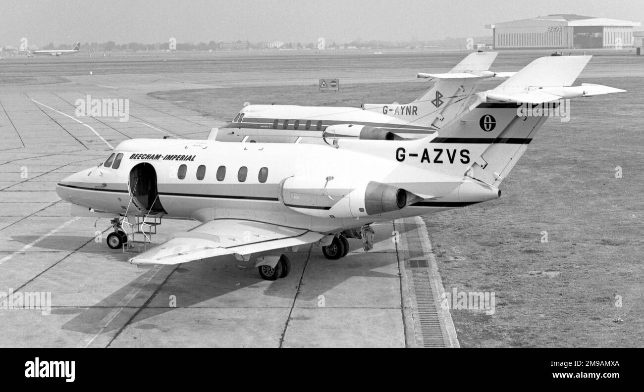 HawkerSiddeley HS1253B/RA GAZVS (msn 25132), of Beecham Imperial