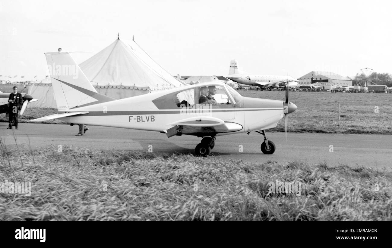 Gardan GY-80-160 Horizon F-BLVB (msn 28), at the Biggin Hil Air Fair in May 1964. Stock Photo