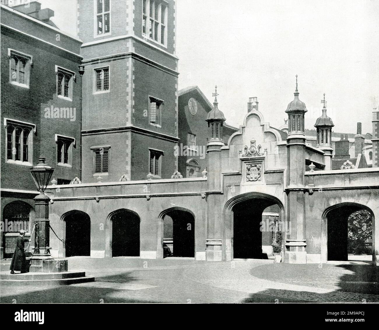 Christ's Hospital, Newgate Street, City of London Stock Photo