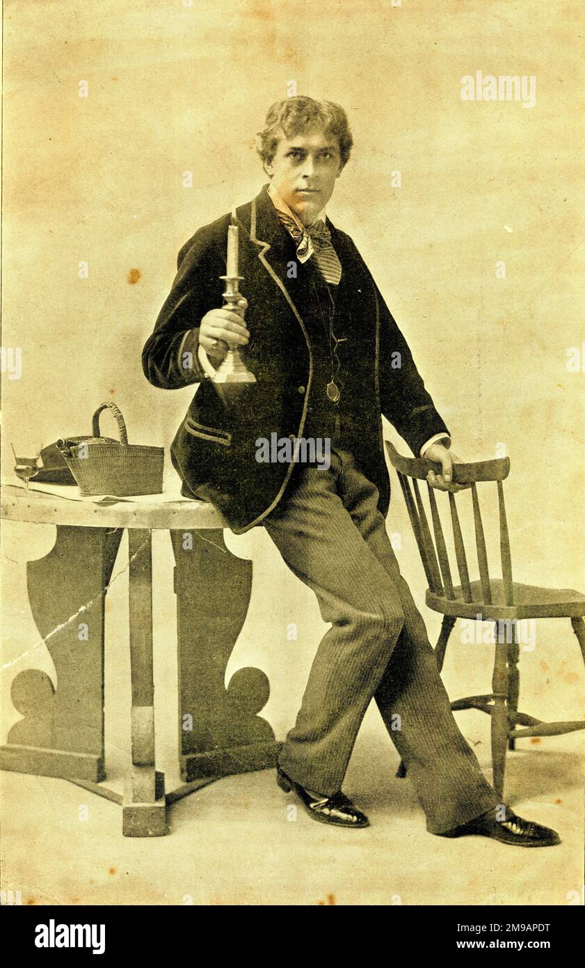 George Alexander as David Remon in 'The Masqueraders' Stock Photo